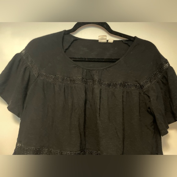 GAP Crop Top Black Size Medium - Picture 6 of 7